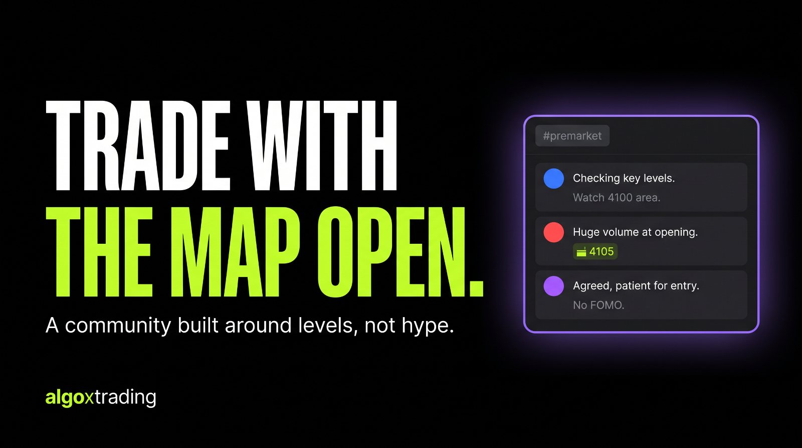 Premarket Discord chat working through key SPY levels before the open